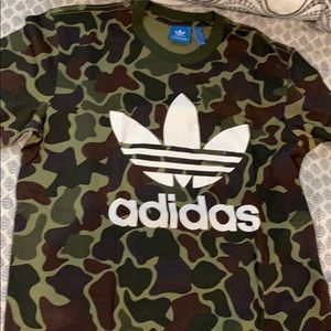 Brand new camo adidas shirt